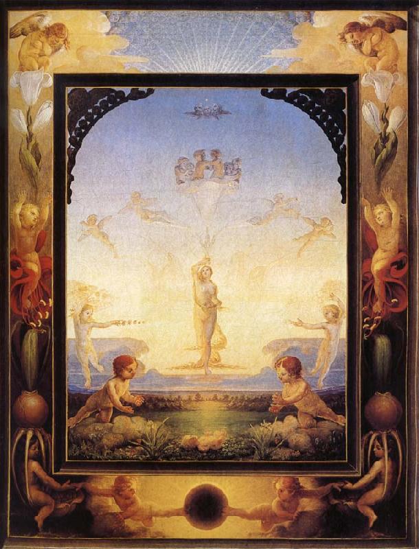 Philipp Otto Runge Morning Germany oil painting art